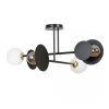 LAMPA NOWOCZESNA DEKORACYJNA EMIBIG MINERVA 4 BLACK