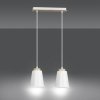 LAMPA WISZĄCA METALOWA NAD STÓŁ EMIBIG BOLERO 2 WHITE