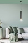 LAMPA WISZĄCA NAD STÓŁ DO KUCHNI JADALNI TUBA EMIBIG KIBO 1 BL/GOLD