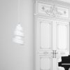 LAMPA WISZĄCA DEKORACYJNA NAD STÓŁ SPIRALA EMIBIG SAGA 1 WHITE