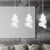 LAMPA WISZĄCA DEKORACYJNA NAD STÓŁ SPIRALA EMIBIG SAGA 3 WHITE