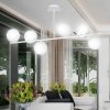 LAMPA WISZĄCA SUFITOWA BIAŁE KULE EMIBIG BIOR 6 WHITE
