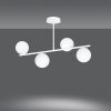LAMPA WISZĄCA SUFITOWA BIAŁE KULE EMIBIG BIOR 4 WHITE