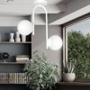 LAMPA SUFITOWA KULE BIAŁE DO POKOJU SYPIALNI SALONU EMIBIG KALF 2 WHITE