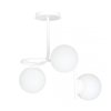 LAMPA SUFITOWA KULE BIAŁE DO POKOJU SYPIALNI SALONU EMIBIG KALF 3 WHITE