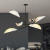 LAMPA WISZĄCA DEKORACYJNA DO SALONU SYPIALNI EMIBIG LOTUS 6 WHITE/GOLD