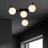 LAMPA SUFITOWA PLAFON KULE NOWOCZESNA EMIBIG SMART 4 BLACK/OPAL