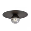 LAMPA SUFITOWA PLAFON CZARNY KULE SZKLANE EMIBIG SOLAR 1 BLACK/GRAFIT