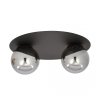 LAMPA SUFITOWA PLAFON CZARNY KULE SZKLANE EMIBIG SOLAR 2 BLACK/GRAFIT