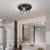 LAMPA SUFITOWA PLAFON CZARNY KULE SZKLANE EMIBIG SOLAR 3 BLACK/GRAFIT