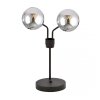 LAMPKA STOŁOWA NOCNA CZARNA KULE SZKLANE EMIBIG NOVA LN2 BLACK/GRAFIT