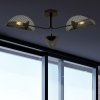 LAMPA SUFITOWA DO POKOJU SYPIALNI DEKORACYJNA EMIBIG GOMEZ 3 BLACK