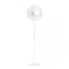 LAMPA PODŁOGOWA STOJĄCA KULA BIAŁA NOWOCZESNA EMIBIG OSLO LP WHITE/OPAL