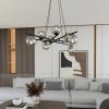 LAMPA WISZĄCA NOWOCZESNA KULE SZKLANE EMIBIG ESSA 8 GRAFIT