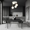 LAMPA SUFITOWA NOWOCZESNA KULE SZKLANE EMIBIG DOLCE 3 WH OPAL