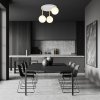 LAMPA SUFITOWA NOWOCZESNA KULE SZKLANE EMIBIG DOLCE 4 WH OPAL