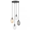 LAMPA WISZĄCA SZKLANA NAD STÓŁ DO SALONU JADALNI EMIBIG ASTRAL 4 BL PREMIUM MIX