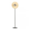 LAMPA PODŁOGOWA NOWOCZESNA KULA SZKLANA EMIBIG SOHO LP1 GRAFIT oprawa oświetleniowa