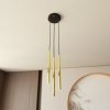 LAMPA WISZĄCA TUBA NAD STÓŁ BAR WYSPĘ DO KUCHNI JADALNI EMIBIG SELTER 3 PREMIUM GOLD  oprawa oświetleniowa