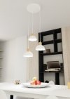 LAMPA WISZĄCA BIAŁA W STYLU SKANDYNAWSKIM EMIBIG SECO 3 WH PREM oprawa oświetleniowa