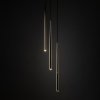 PIANO BLACK GOLD LAMPA WISZACA 3