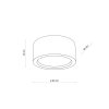TK LIGHTING LAMPA EVE WOOD BUK