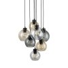 TK LIGHTING LAMPA CUBUS MIX LAMPA WISZACA 7 KOŁO