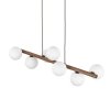 TK LIGHTING LAMPA ESTERA WOOD ORZECH LAMPA WISZACA 7