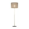 TK LIGHTING LAMPA UMBERTO LINEN GOLD LAMPA PODŁOGOWA 1