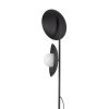 SLATE BLACK GLASS LAMPA PODŁOGOWA 2XG9