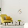 TK LIGHTING ALAMBRE 2777 LAMPA WISZĄCA DRUCIANA CZARNO ZŁOTA METALOWA