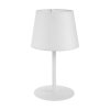 TK LIGHTING MAJA WHITE 2935 LAMPKA NOCNA BIAŁA Z ABAŻUREM