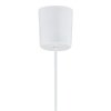 TK LIGHTING RONDO CAPPUCCINO 3466 LAMPA WISZĄCA Z BRĄZOWYM ABAŻUREM