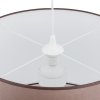 TK LIGHTING RONDO CAPPUCCINO 3466 LAMPA WISZĄCA Z BRĄZOWYM ABAŻUREM