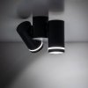 TK LIGHTING LAMPA JET BLACK 2* GU10