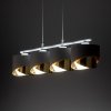 TK LIGHTING GRANT WHITE 4822 LAMPA WISZĄCA BIAŁO ZŁOTA Z ABAŻURAMI
