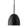 TK LIGHTING NORD BLACK 4870 LAMPA WISZĄCA CZARNA ZE ZŁOTYM METALOWA