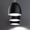 TK LIGHTING NORD BLACK 4871 LAMPA WISZĄCA CZARNA NAD STÓŁ METALOWA ZE ZŁOTYM