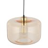 TK LIGHTING ALMA LAMPA WISZĄCA 1 PŁ BURSZTYN