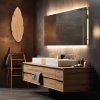 TK LIGHTING LAMPA HOJA WOOD KINKIET 4