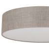 TK LIGHTING RONDO LINEN 5638 LAMPA SUFITOWA FLAFON DUŻY ABAŻUR LNIANY NATURAL EKO