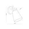 TK LIGHTING VAIO NATURE 573 KINKIET DREWNIANY Z ABAŻUREM NATURAL EKO