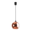 TK LIGHTING VENEZIA MIEDŹ LAMPA WISZĄCA 1 PŁ