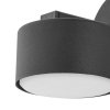TK LIGHTING DALLAS BLACK KINKIET 1 PŁ