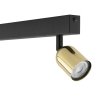 TK LIGHTING TOP GOLD 6315 LAMPA SUFITOWA PLAFON SPOT CZARNO ZŁOTY