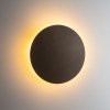 TK LIGHTING LAMPA LUNA BROWN 200 KINKIET
