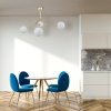 TK LIGHTING FAIRY GOLD 6470 LAMPA SUFITOWA ZŁOTA BIAŁE KULE SZKLANE NOWOCZESNA DO SALONU SYPIALNI