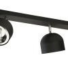 TK LIGHTING ALTEA BLACK LAMPA SUFITOWA 4 PŁ + ŻARÓWKI
