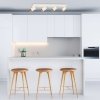 LAMPA SUFITOWA PLAFON SPOT REFLEKTORKI BIAŁE DO POKOJU KUCHNI  LED LIGHT PRESTIGE PARMA  LP-0612/4C WH