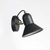 KINKIET CZARNY Z WŁĄCZNIKIEM NOWOCZESNY METALOWY DO SYPIALNI SALONU LIGHT PRESTIGE ASTAMA LP-1122/1W BK